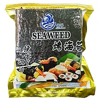 Водоросли Нори Seaweed Gold ,100 листов 235грамм (Китай)