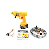 Акумуляторна мийка DeWalt DCPW540B (36V, 6Ah), бездротова мийка, міні мийка для авто, фото 9