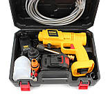 Акумуляторна мийка DeWalt DCPW540B (36V, 6Ah), бездротова мийка, міні мийка для авто, фото 6