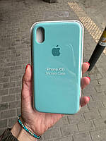 Чехол для iPhone XR Silicone Case Sea / на айфон Xr силикон кейс синий