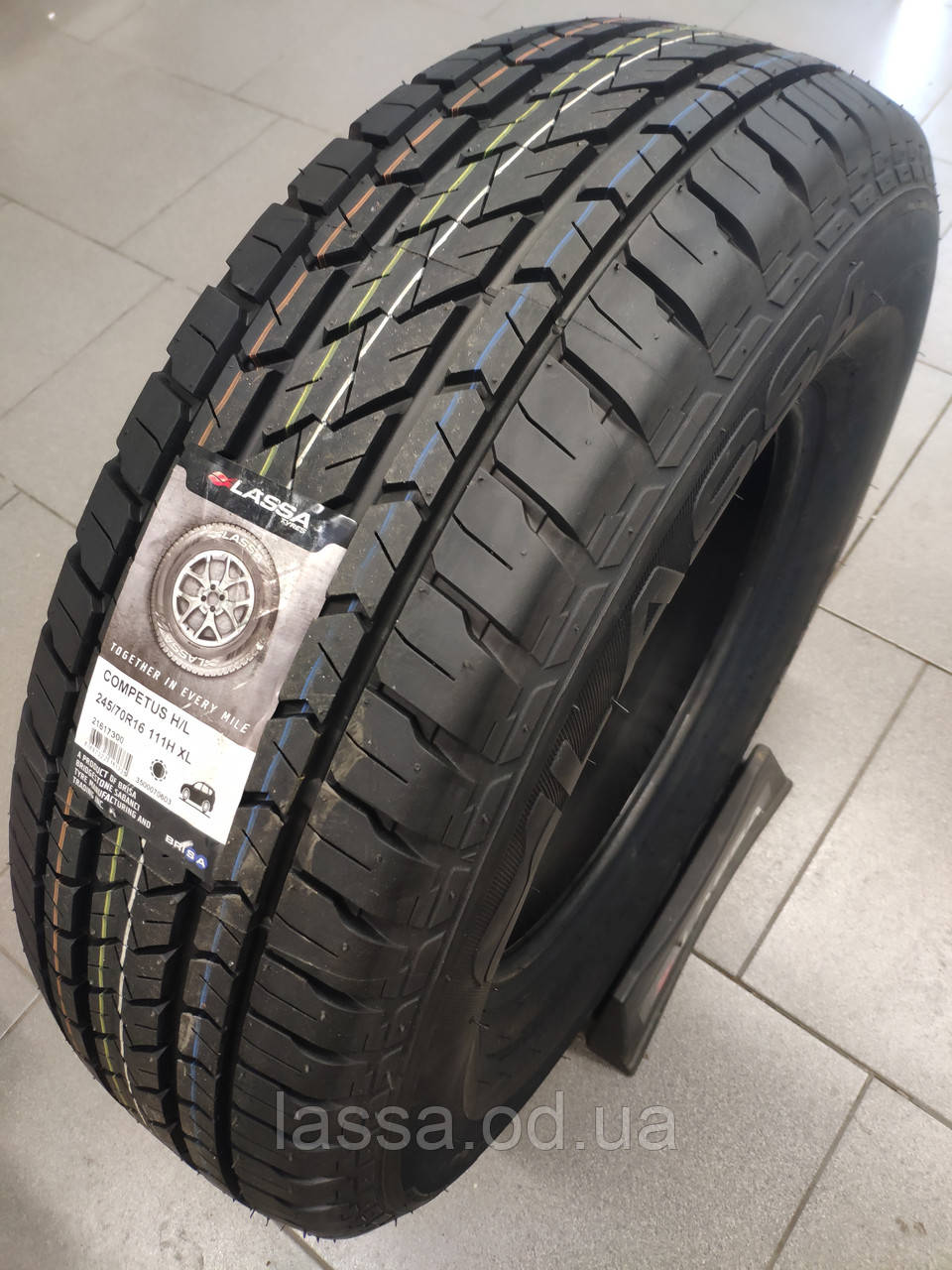 Шина Lassa Competus H/L 245 / 70 R16 111H XL (Туреччина 2025р.)