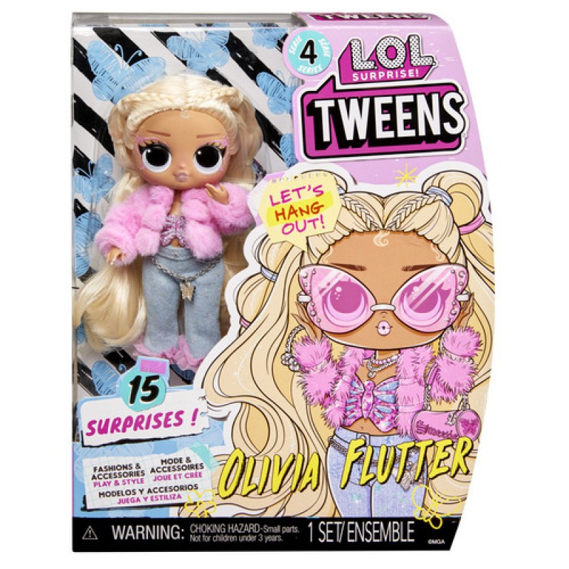 Ігровий набір з лялькою L.O.L. SURPRISE! серії "Tweens" S4 — ОЛІВІЯ ФЛАТТЕР (з аксесуарами)
