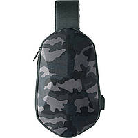 Сумка TAJEZZO BEABORN Polyhedrone Chest Bag Camouflage [81609]