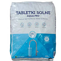 Соль таблетированная для фильтров и систем очистки воды, 25кг