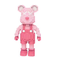 3D конструктор у вигляді ведмедика на 4500 деталей Magic Blocks 6795 BearBrick Конструктор ведмежа для дітей
