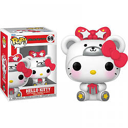 Ігрова фігурка FUNKO POP! Фанко Поп серії Hello Kitty-Hello Kitty 69 Кітті в костюмі ведмедя