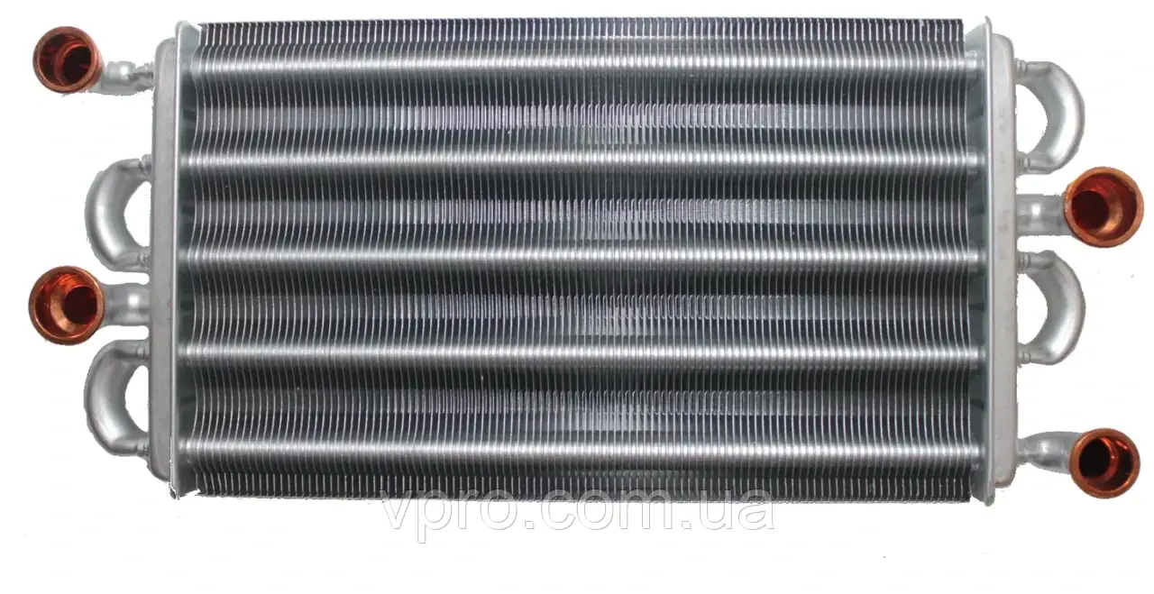 Теплообмінник для котла Ferroli Domiproject C32D, Domina C28 N 39842540, 37405901, 39842570