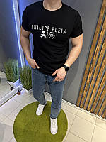 Мужская футболка Philipp Plein черная