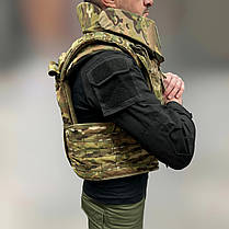 Балістичний захист шиї 1 класу, Мультикам, захист шиї від уламків, балістичний пакет 1 класу, фото 2