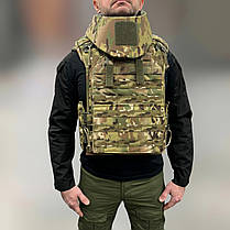 Балістичний захист шиї 1 класу, Мультикам, захист шиї від уламків, балістичний пакет 1 класу, фото 4