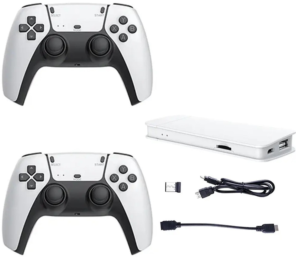 Ігрова консоль/приставка M15 4K Classic (два джойстики) HDMI 64Gb 20000 ігор, фото 1