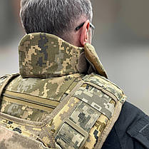 Балістичний захист шиї 1 класу, Піксель, захист шиї від уламків, балістичний пакет 1 класу, фото 5