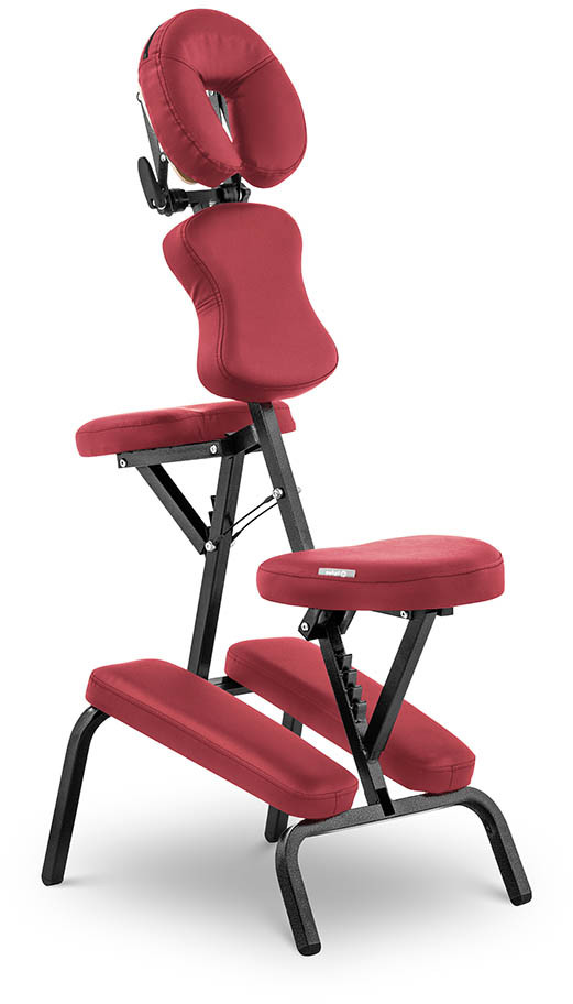 Массажное кресло Physa Montpellier Red красное - фото 1 - id-p2135820860