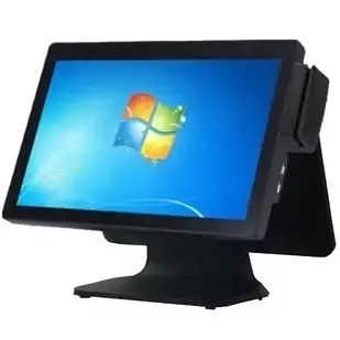 POS термінал Detaik DTK-POS1568-J6412 з дисплеєм покупця 15.6" для роботи в торгових точках і складах