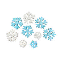 Набір цукрових прикрас Сніжинки