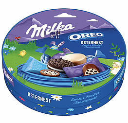 Milka & Oreo Osternest Набір цукерок і печива 198g