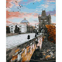 Картина по номерам Rainbow Art "Осенняя мостовая" 40х50см GX44276