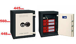 Вогнестійкий сейф меблевий Griffon FS.57.E, сейф для грошей, сейф для документів, сейф для пістолета