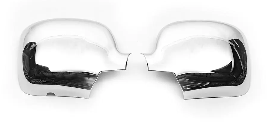 Хром накладки на дзеркала Renault Kangoo 2 2008-2013 Рено Кенго 2 (2шт хром пластик), фото 1