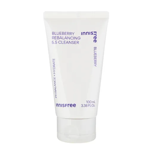 Innisfree Blueberry rebalancing 5.5 cleanser Балансує пінка з екстрактом чорниці, 100 мл