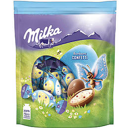 Milka Bonbons Confetti Ostern Цукерки з молочним кремом і драже 86g