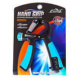 Еспандер кистьовий пружинний з лічильником та регульованим навантаженням 10-40кг Cima CM-W555, фото 6