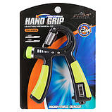 Еспандер кистьовий пружинний з лічильником та регульованим навантаженням 10-40кг Cima CM-W555, фото 5