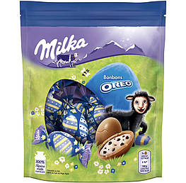 Milka Bonbons Oreo Ostern Цукерки з молочним кремом і печивом Oreo 86g