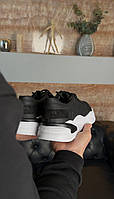 Кросівки шкіряні чоловічі чорні  Niagara_brand-1425, фото 8