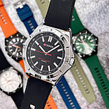 Чоловічий кварцовий наручний годинник Curren 8449 Black-White, фото 4