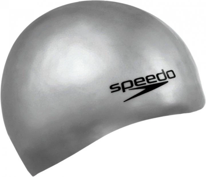 Шапочка для плавання Speedo Moulded Silicone Swim Cap (8-709849086) Silver, фото 1