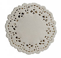 Серветка ажурна паперова 9 см