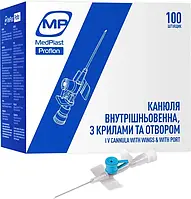 Канюля внутрішньовенна MP MedPlast Proflon 22G 0,9х25мм