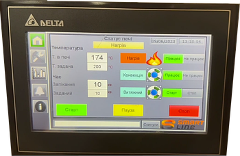 Пульт керування ПП (піч полімеризації)