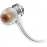 Гарнітура дротова JBL T290 (Tune 290) навушники з мікрофоном сріблясті (JBLT290SIL), фото 3