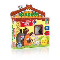 Магнитный театр Академия развития Репка (укр), Vladi Toys, VT3206-29