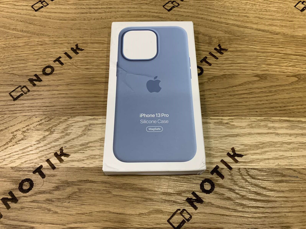 Чехол Silicone Case with MagSafe - Blue Fog для iPhone 13 Pro Оригінал (MN654ZM/A) | Новий