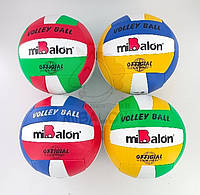 Мяч волейбольный размер 5, PVC 230 грамм, 4 вида, FB2339