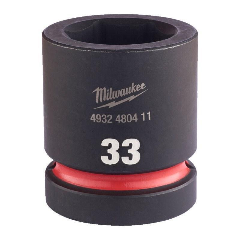 Головка ударна 1" 33 мм 6-гранна Milwaukee 4932480411
