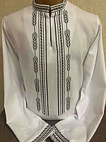Пошита чоловіча сорочка для вишивання бісером або нитками Кд-1004 Незламна Україна