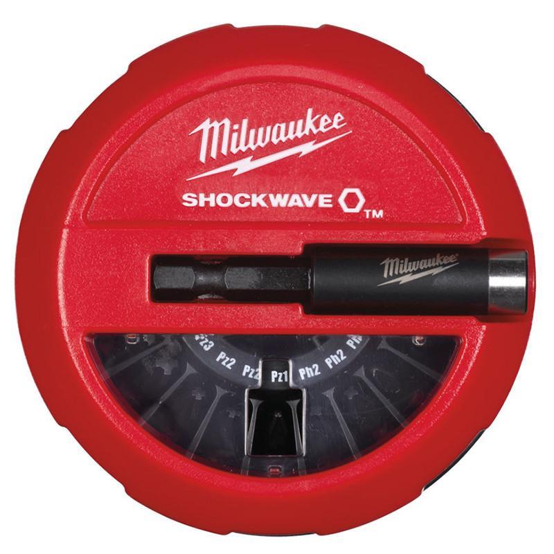 Набір ударних біт TX, PH, PZ 15 шт. для шурупокрута Milwaukee Shockwave 4932430904