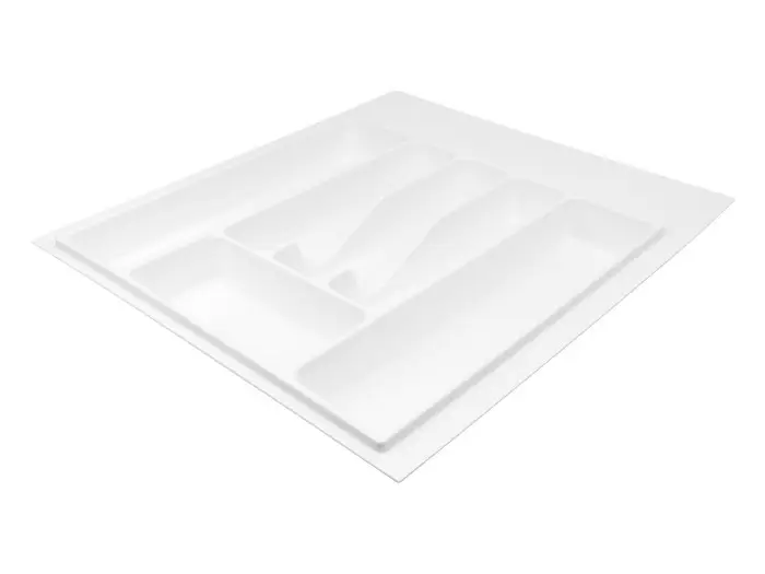 Лоток 44*49*6.5 см вкладка для столового приладдя білий