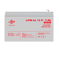 SM  SM Аккумулятор гелевый LPM-GL 12V - 7 Ah