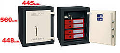Вогнестійкий сейф меблевий Griffon FS.57.K, сейф для грошей, сейф для документів, сейф для пістолета