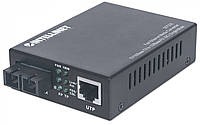 Медіаконвертер Intellinet 507332 Fast Ethernet Singlemode 10/100Base-TX до 100Base-FX (SC), 20 км (507332)