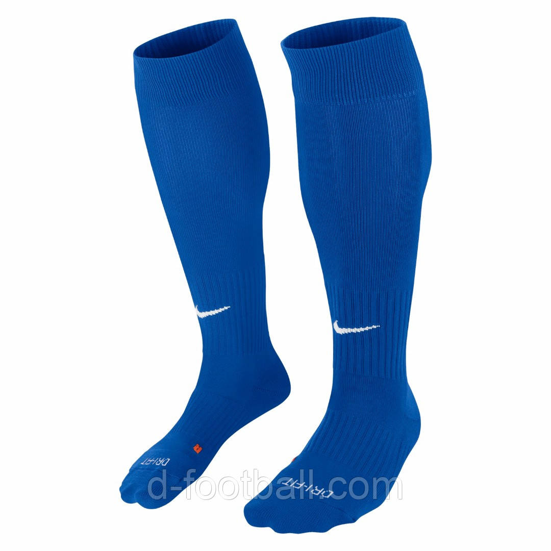 Гетри футбольні (сині) Nike Classic II SX5728-463, Синій, Розмір (EU) — 42-46
