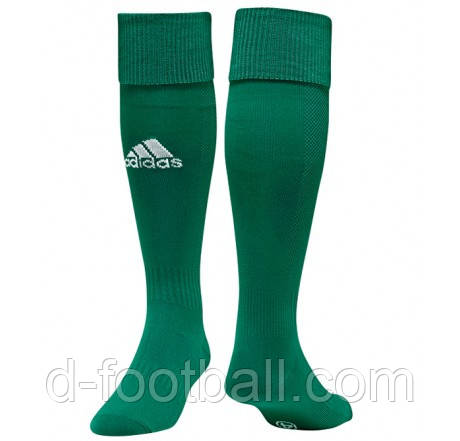 Гетри футбольні Adidas Milano Sock (зелені) E19297, Зелений, Розмір (EU) — 3 (40-42)