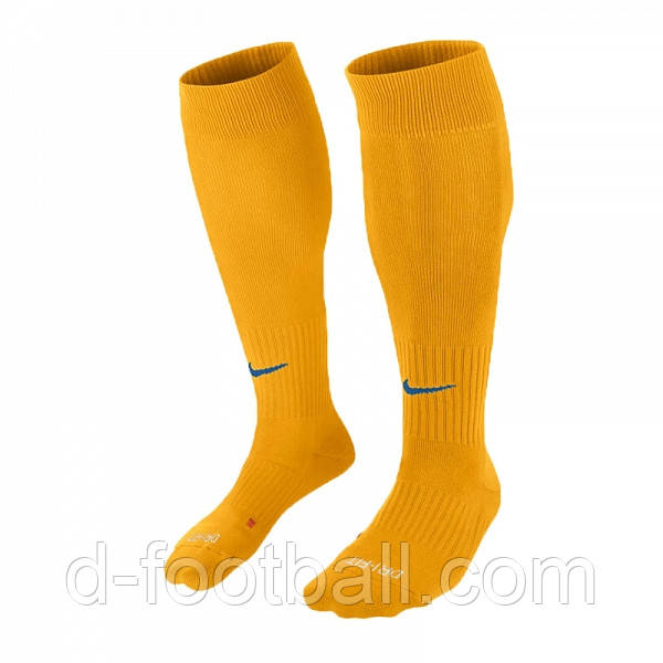 Гетри футбольні Nike Classic II Cushion Socks SX5728-740, Жовтий, Розмір (EU) — 42-46