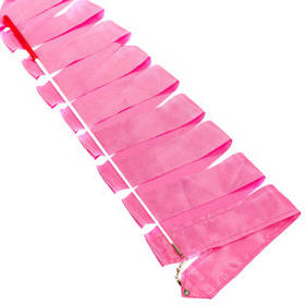 Стрічка гімнастична рожева (6 м)