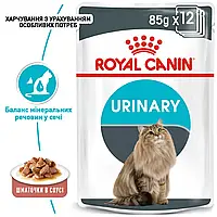 Вологий корм для дорослих котів ROYAL CANIN URINARY CARE 0.085 кг x 12 шт.